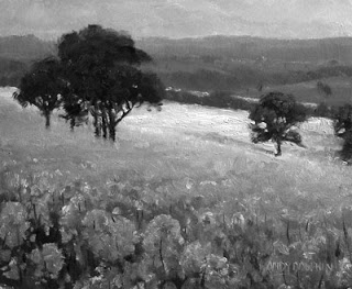 tonal painting in oil australian landscape step by step andy dolphin
