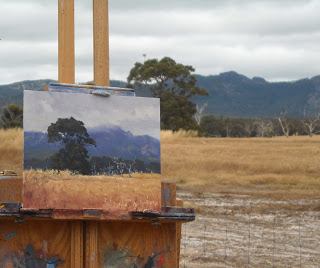 plein air australian landscape painting