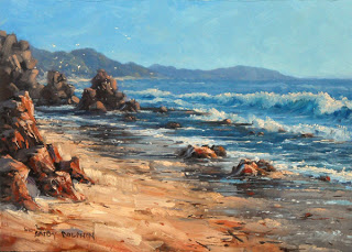 seascape painting workshop in oil
