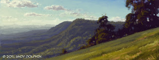 digital painting gold coast tambourine mountain qld
