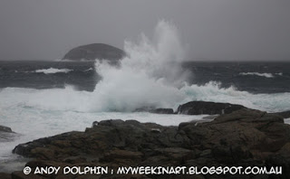Green Islands, Torndirrup, Albany. Storm. By Andy Dolphin