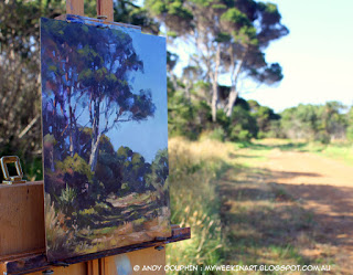 plein air landscape oil painting by andy dolphin