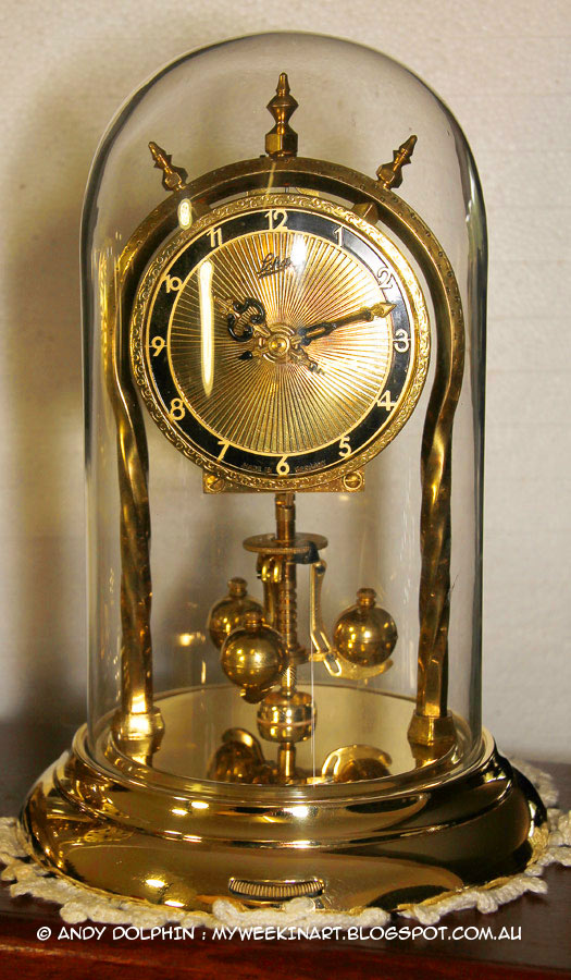 Schatz 53 400 Day Anniversary Dome Clock